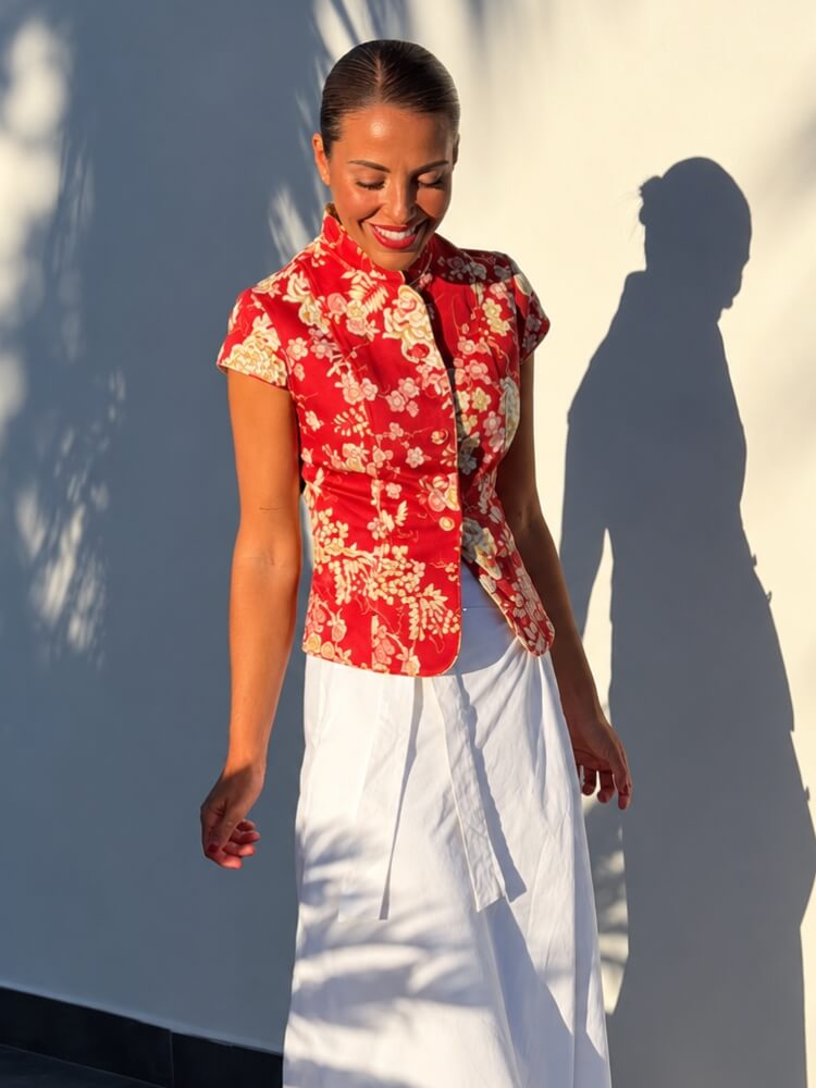 Litlookz Studio Shanghai Bloom Blouse