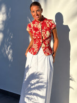 Litlookz Studio Shanghai Bloom Blouse, view 2