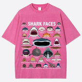 Litlookz Studio Shark Faces Tee, view 4