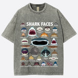 Litlookz Studio Shark Faces Tee, view 5