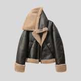 Litlookz Studio Shearling Aviator Jacket, view 3