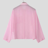 Litlookz Studio Sheer Button Shirt, view 2