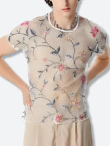 Litlookz Studio Sheer Floral Top, view 4