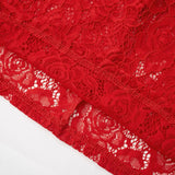Litlookz Studio Sheer Lace Maxi Dress, view 4