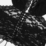 Litlookz Studio Sheer Lace Two Piece Set, view 6