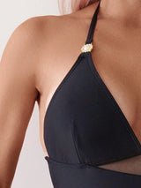 Litlookz Studio Sheer Mesh One Piece Swimsuit, view 5