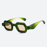 Litlookz Studio Sheer Rectangle Sunglasses, view 2