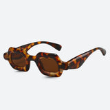 Litlookz Studio Sheer Rectangle Sunglasses, view 3