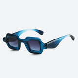 Litlookz Studio Sheer Rectangle Sunglasses, view 5