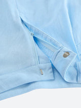 Litlookz Studio Shirt & Pants Blue Two Piece Set, view 5