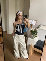 Litlookz Studio Shirt Tie Top, view 3