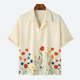 Litlookz Studio Short Sleeve Flowers Shirt, view 3