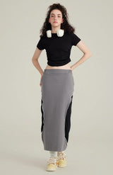 Litlookz Studio Side Ruched Crop Top, view 4
