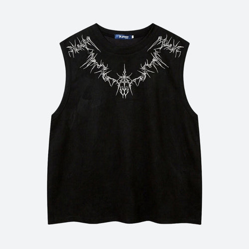 Litlookz Studio Sigilism Embroidered Sweater Vest
