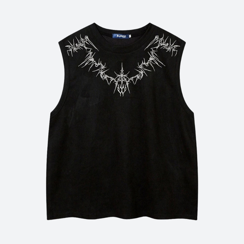Litlookz Studio Sigilism Embroidered Sweater Vest