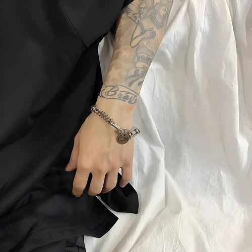 Litlookz Studio Silver Chain Bracelet