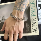 Litlookz Studio Silver Chain Bracelet, view 3