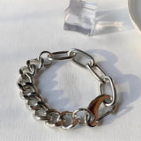 Litlookz Studio Silver Chain Bracelet, view 6