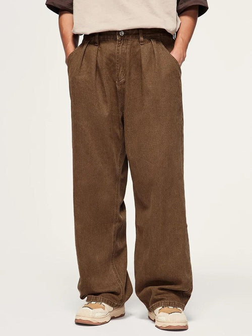 Litlookz Studio Skater Wide Leg Denim Jeans