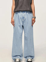 Litlookz Studio Skater Wide Leg Denim Jeans, view 5