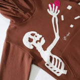 Litlookz Studio Skeleton Patch Hoodie, view 3