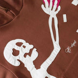Litlookz Studio Skeleton Patch Hoodie, view 6