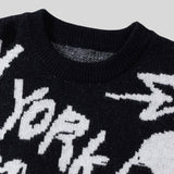 Litlookz Studio Skull Sweater, view 3
