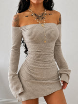 Litlookz Studio Sleek Mood Mini Dress, view 3