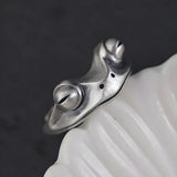 Litlookz Studio Sleeping Frog Ring, view 2