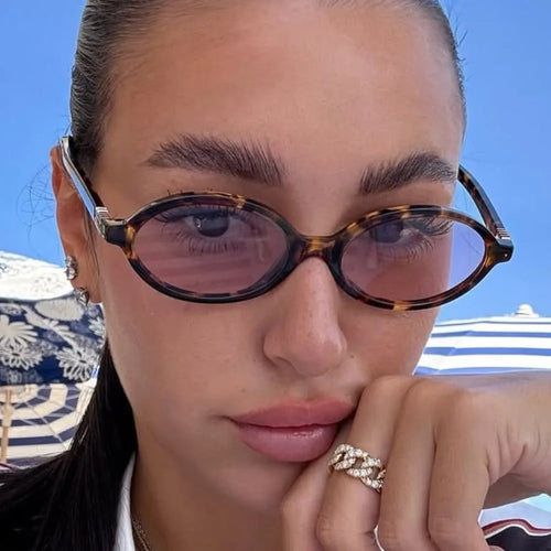 Litlookz Studio Slim Oval Sunglasses