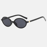 Litlookz Studio Slim Oval Sunglasses, view 3
