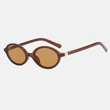 Litlookz Studio Slim Oval Sunglasses, view 4