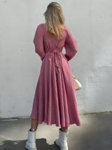 Litlookz Studio Slit Midi Dress, view 3