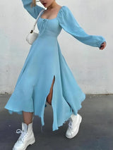 Litlookz Studio Slit Midi Dress, view 5