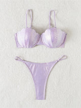 Litlookz Studio Snake Balconette Bikini Set, view 3