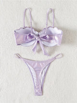 Litlookz Studio Snake Balconette Bikini Set, view 4
