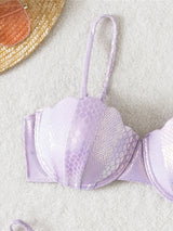 Litlookz Studio Snake Balconette Bikini Set, view 5