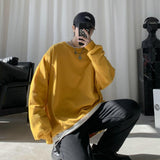 Litlookz Studio Soft Boy Basic Oversized Sweatshirt, view 4