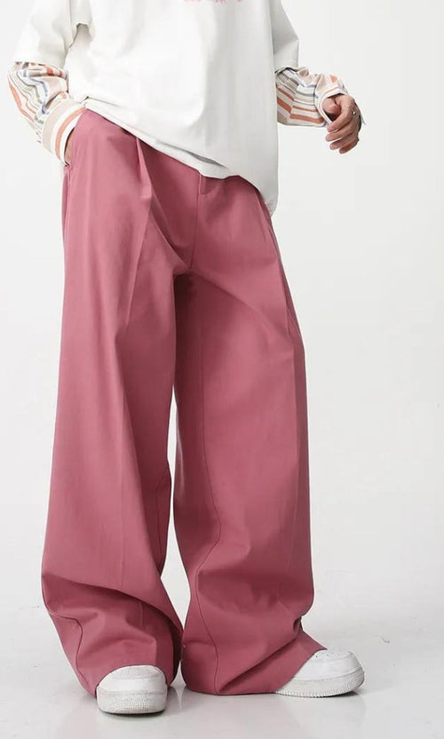 Litlookz Studio Soft Boy High Waist Baggy Pants
