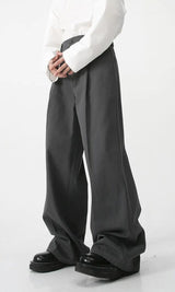 Litlookz Studio Soft Boy High Waist Baggy Pants, view 6