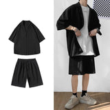 Litlookz Studio Soft Boy Shirt and Shorts Two Piece Set, view 6