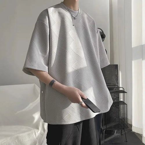 Litlookz Studio Soft Boy Snap Button Up Tee