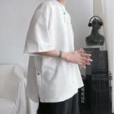 Litlookz Studio Soft Boy Snap Button Up Tee, view 4