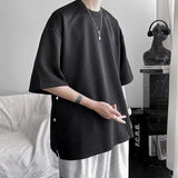 Litlookz Studio Soft Boy Snap Button Up Tee, view 5