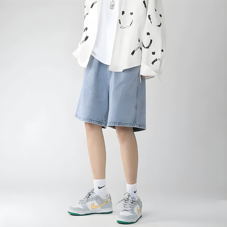 Litlookz Studio Soft Boy Wide Leg Shorts