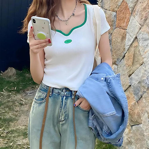 Litlookz Studio Soft Girl Basic Corduroy Top