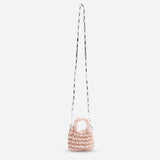 Litlookz Studio Soft Girl Beaded Chain Strap Handbag, view 3