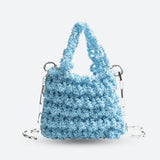 Litlookz Studio Soft Girl Beaded Chain Strap Handbag, view 6