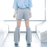 Litlookz Studio Soft Girl Cloud Wings Leg Warmers, view 3