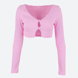 Litlookz Studio Soft Girl Crop Top, view 3